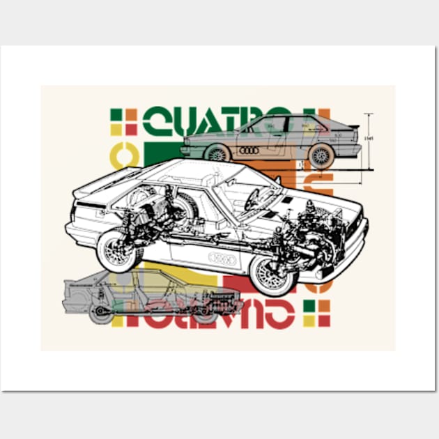 QUATRO (1980s drink) Wall Art by Throwback Motors